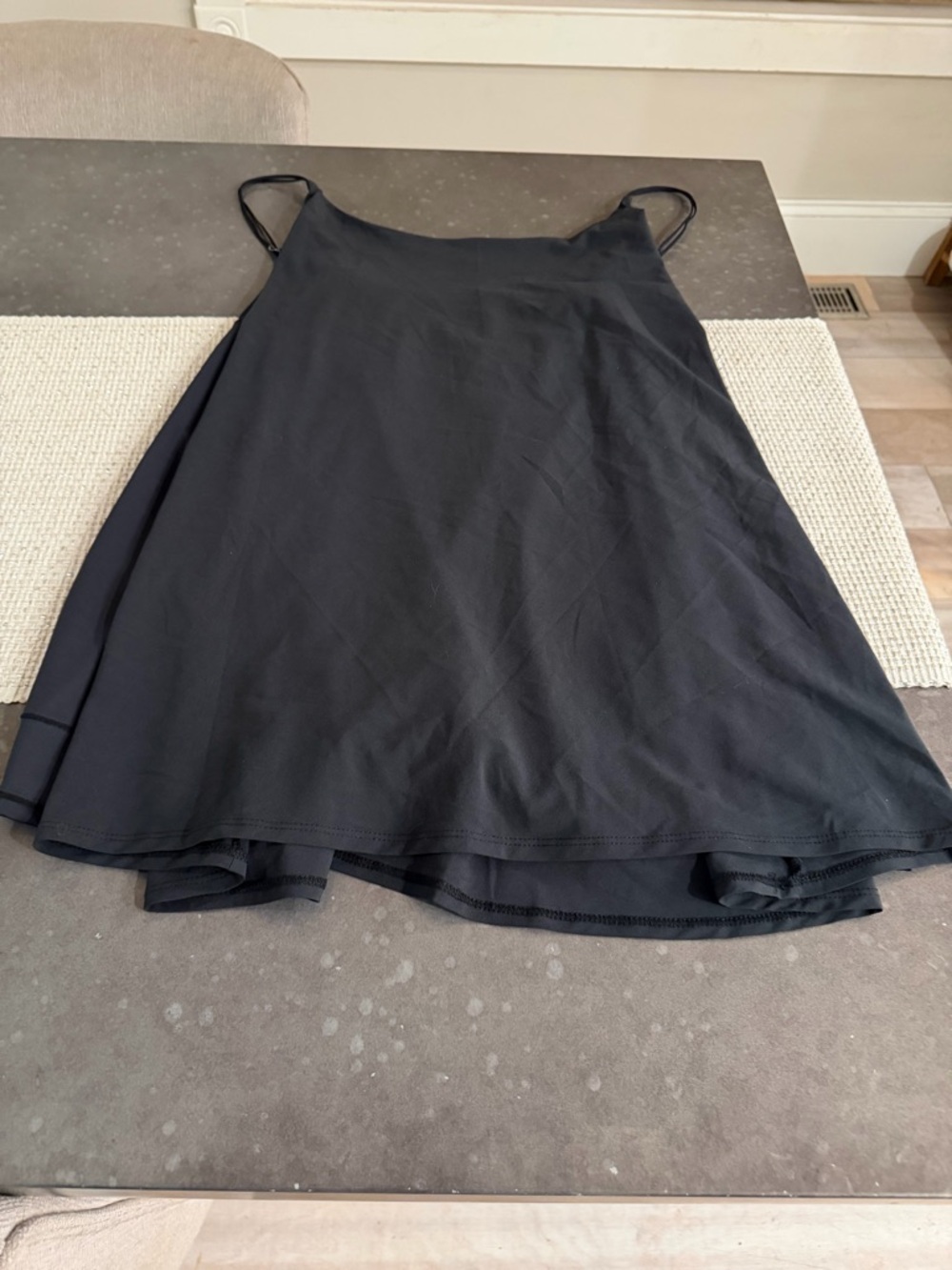 Abercrombie & Fitch Black Mini Slip Dress